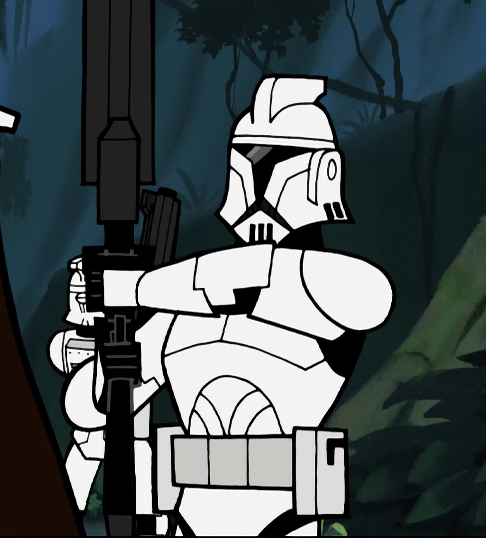 Unidentified Clone Sergeant  (Yavin 4) appearance in Common Appearance