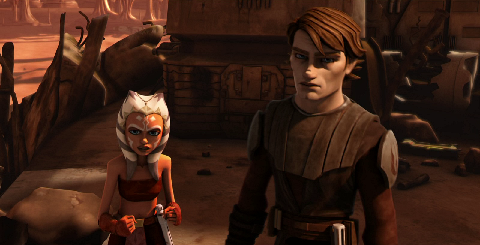 Ahsoka accuses Anakin of not trusting her judgment.