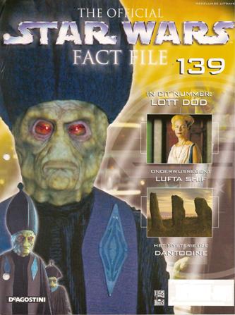 The Official Star Wars Fact File 139 appearance in Common Appearance