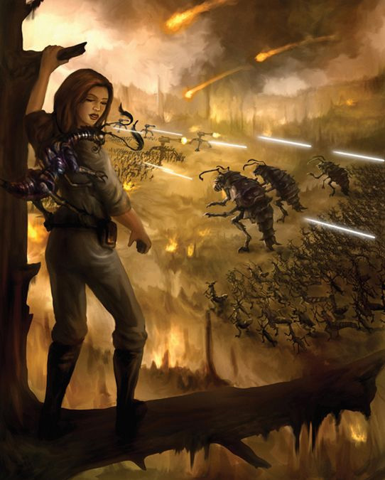 Jaina commanding troops on Tenupe