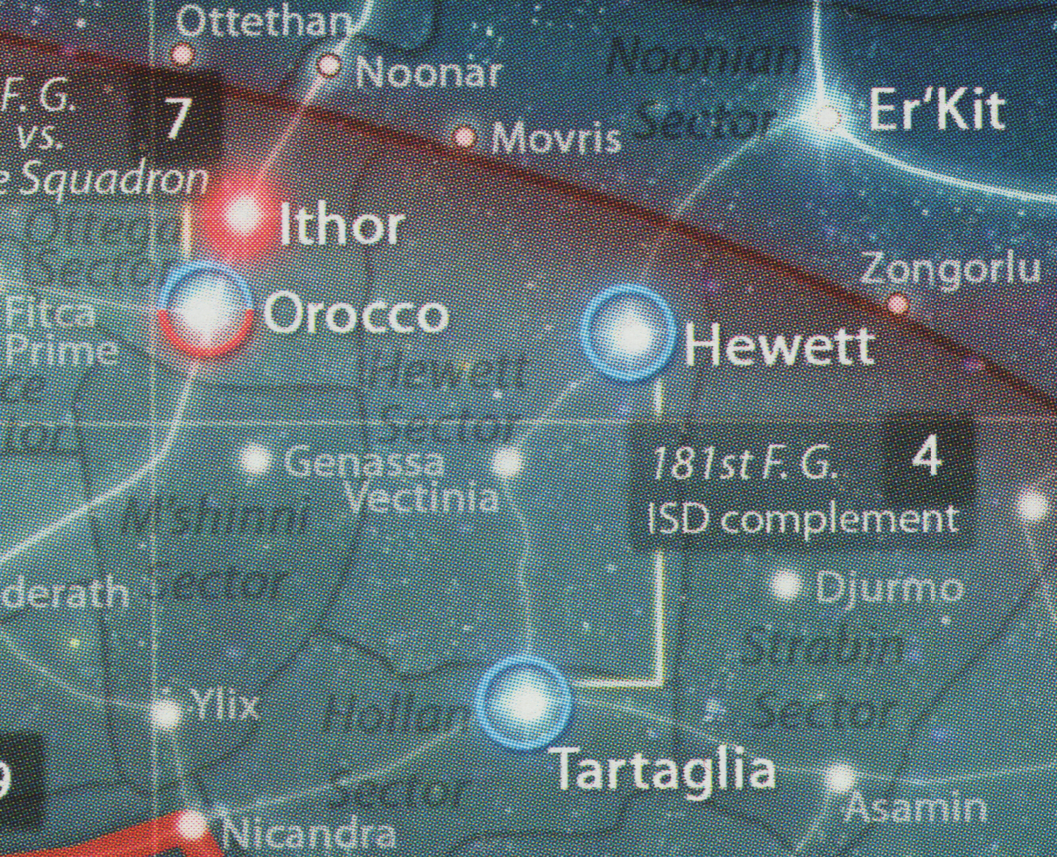 Hewett sector appearance in Common Appearance