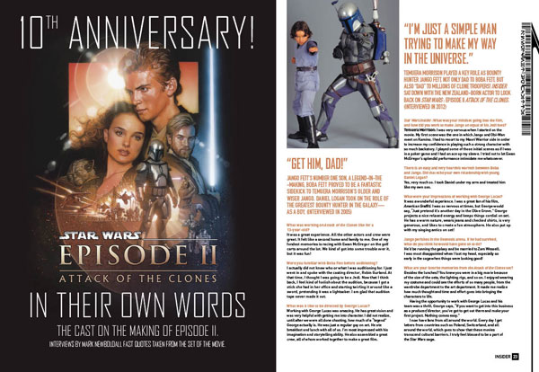 In Their Own Words: The Cast on the Making of Episode II appearance in Common Appearance