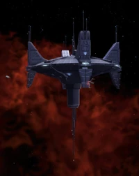 The Emperor's ancient space station above Dromund Kaas