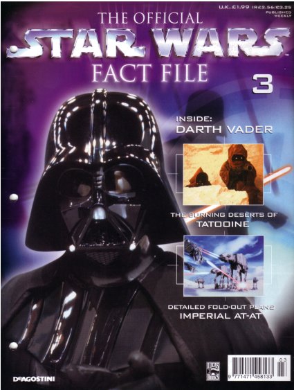 The Official Star Wars Fact File 3 appearance in Common Appearance