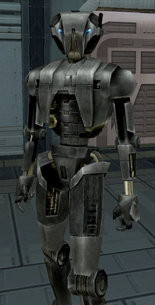 The cut HK-51 droid