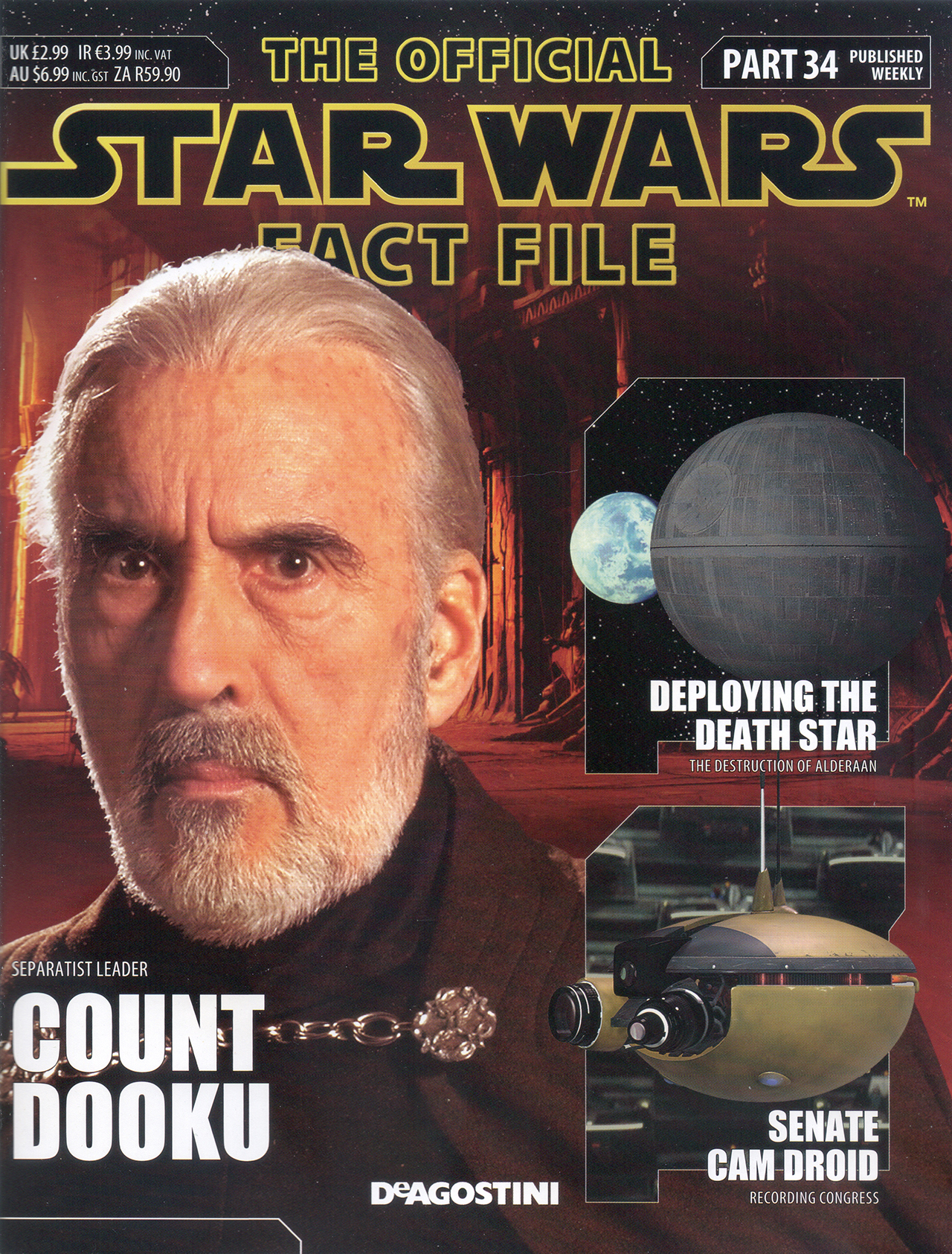 The Official Star Wars Fact File Part 34 appearance in Common Appearance