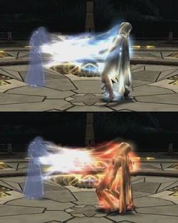 Revan'ın bir bütün hâline gelmesi aydınlık taraf ve karanlık taraf oyuncuları için farklı görünür.