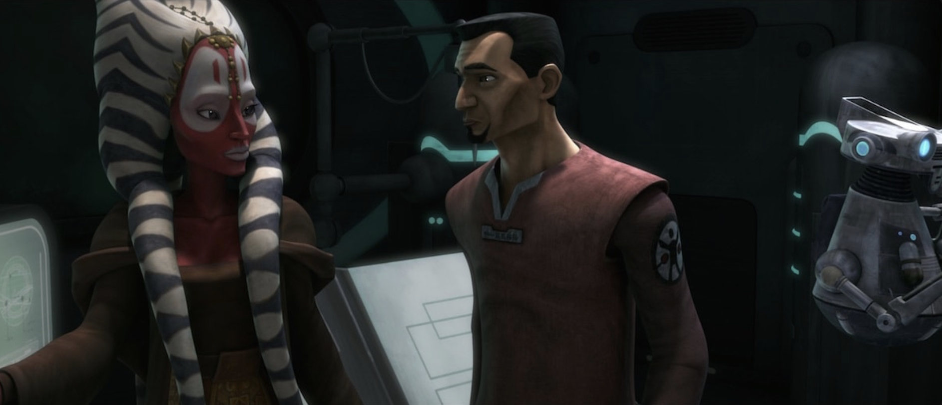 Though it put her in a power struggle with the Kaminoans, Ti defended Fives and did what she could to protect him.