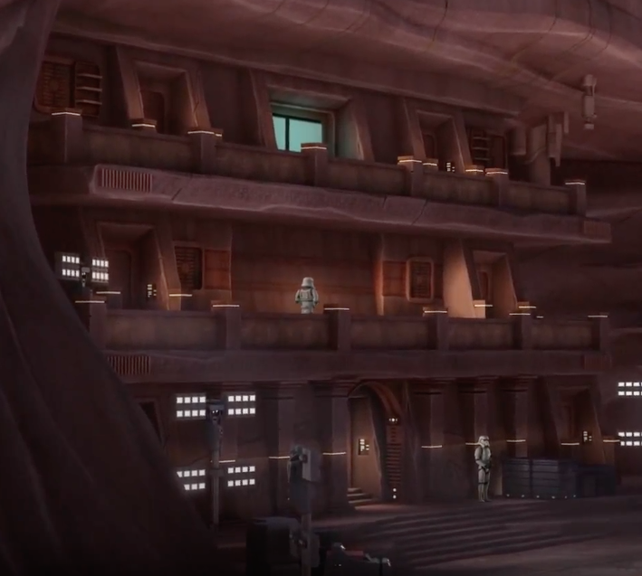 The Syndulla's home was converted into an Imperial base.