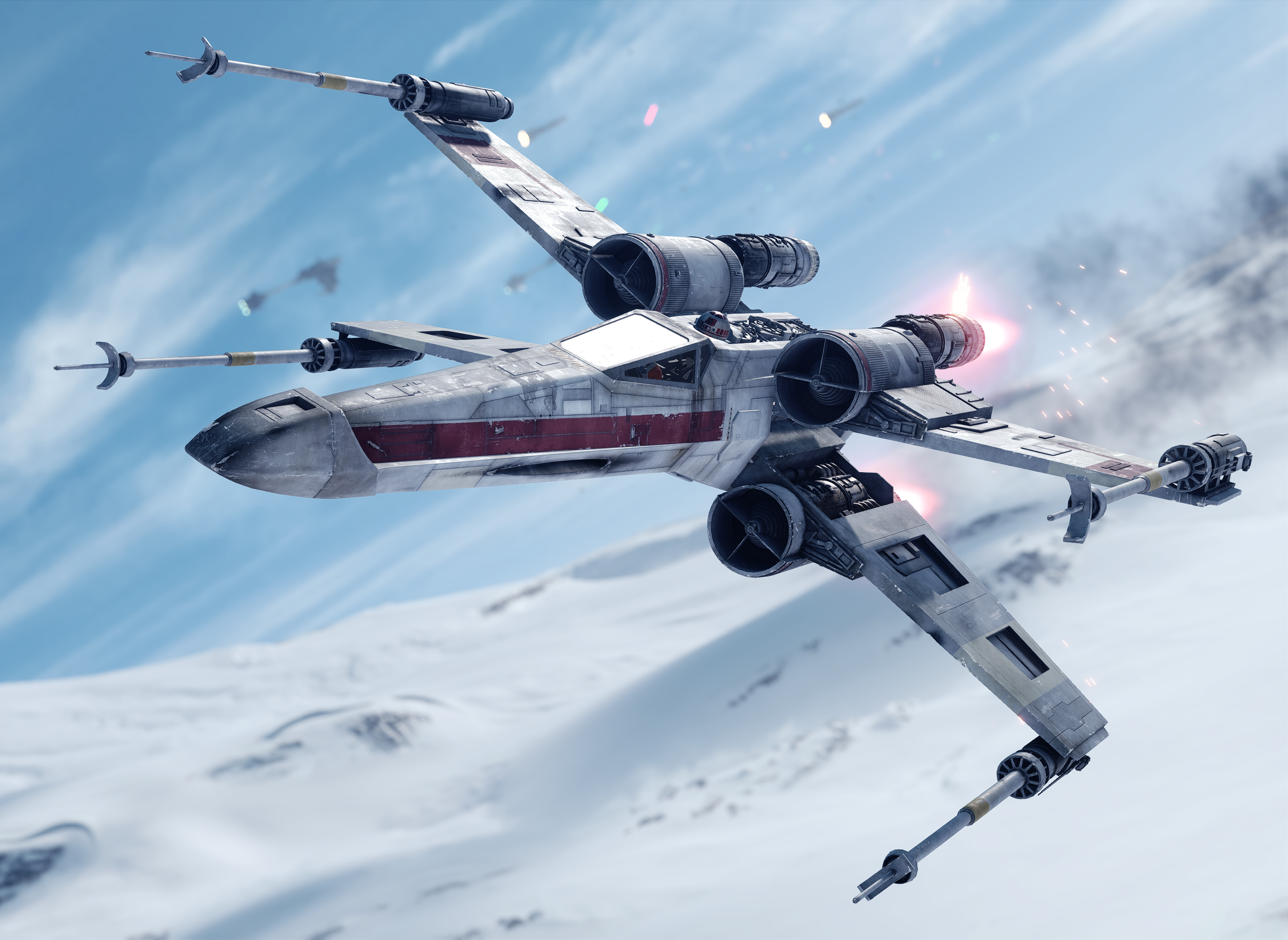 T-65 X-wing starfighter appearance in Common Appearance