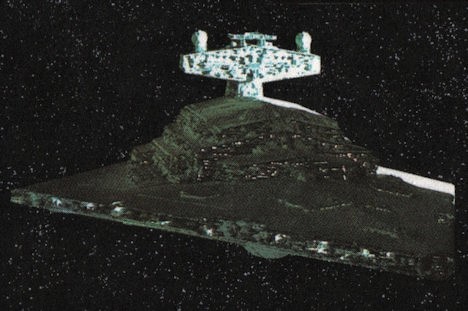 The Chimaera at the Battle of Endor.