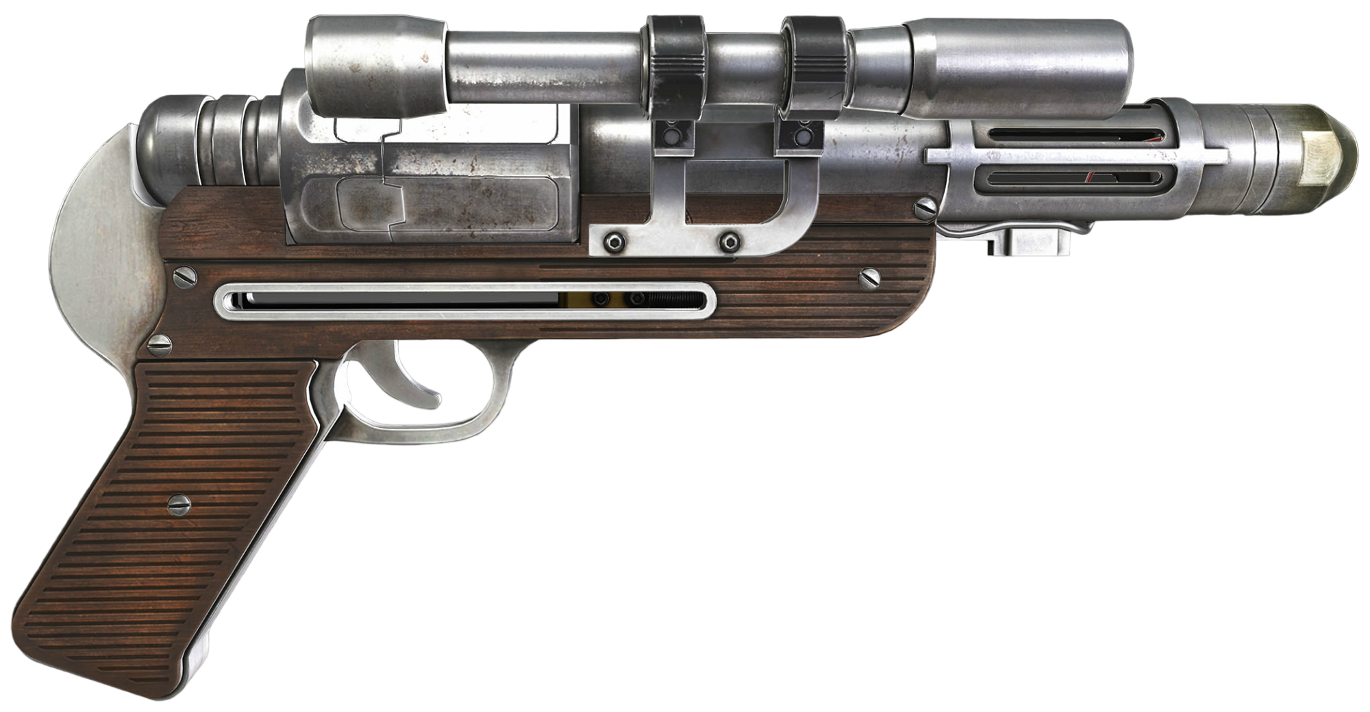 Krennic's DT-29 heavy blaster pistol appearance in Common Appearance