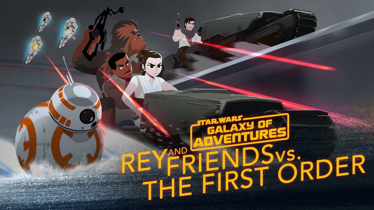 Rey and Friends vs. The First Order appearance in Common Appearance