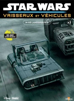 Star Wars Vaisseaux et Véhicules Altaya m 68 landspeeder 43