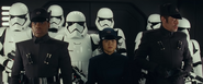 TLJ-StarDestroyerElevatorScene.png (1.41 MB) Finn, Rose, and DJ disguised as First Order officers, standing inside an elevator, nervous after a bunch of stormtroopers got on with them.