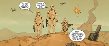 The Contingency was brought into full motion at the Battle of Jakku.