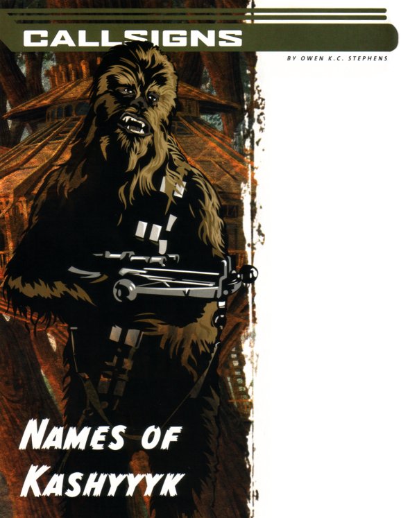 Callsigns: Names of Kashyyyk appearance in Common Appearance