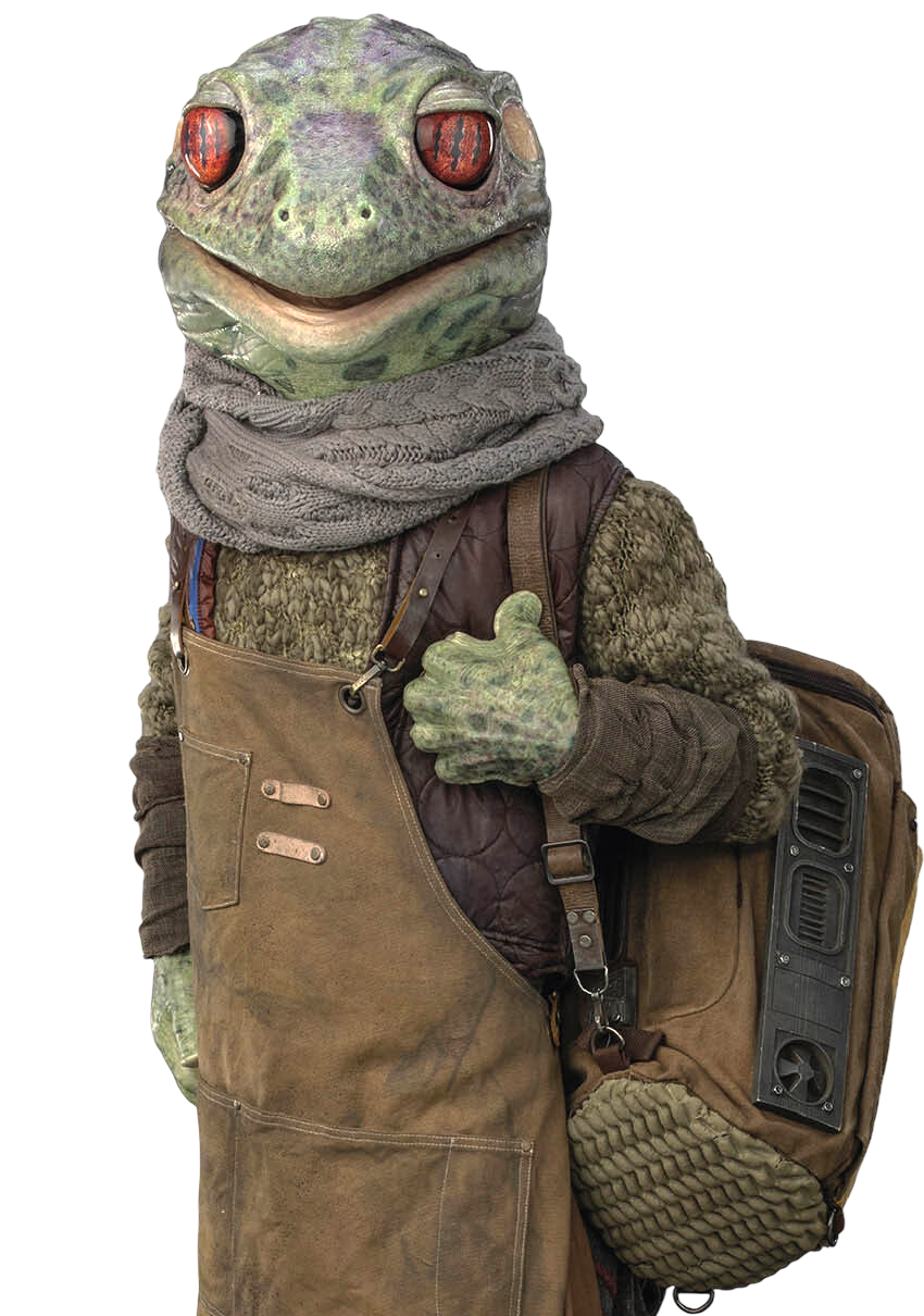 Frog Man appearance 