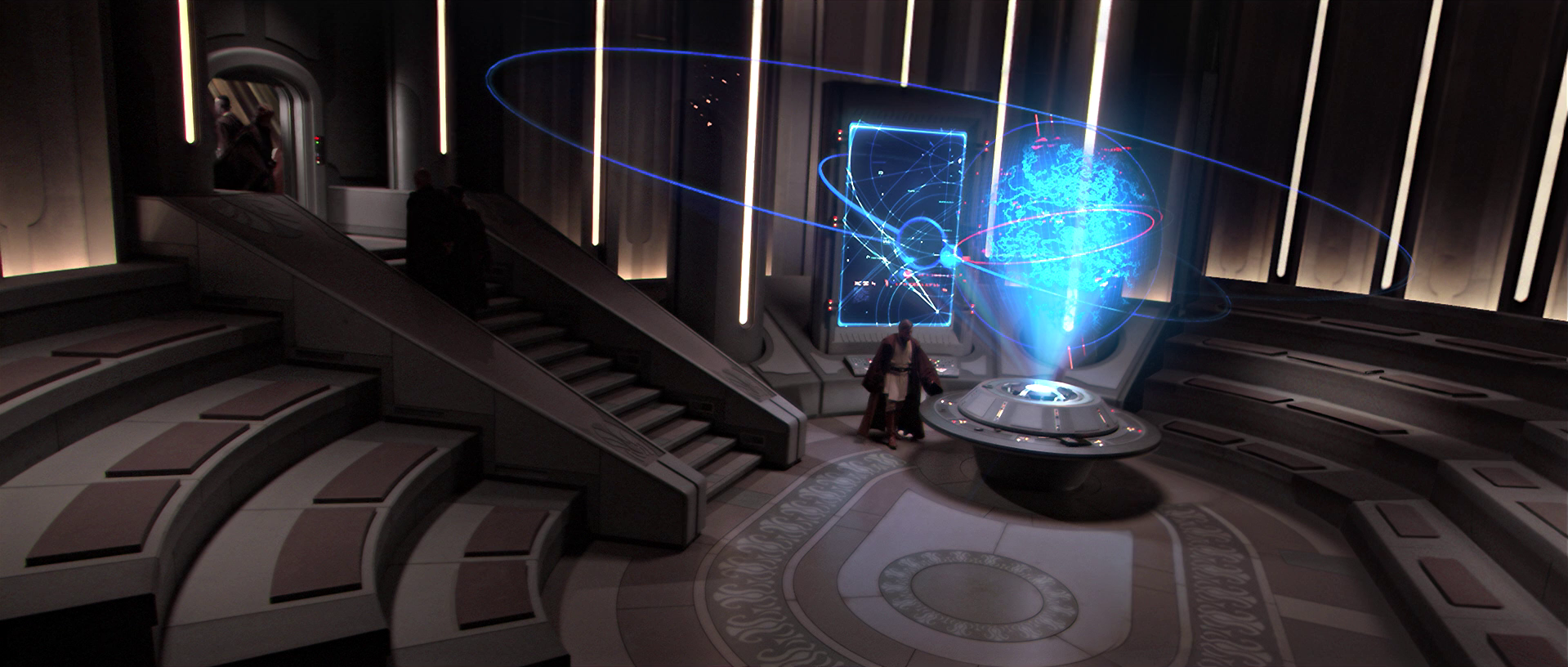 Jedi Temple communication center appearance in Common Appearance