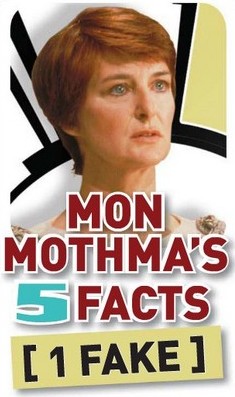 Mon Mothma's 5 Facts appearance in Common Appearance