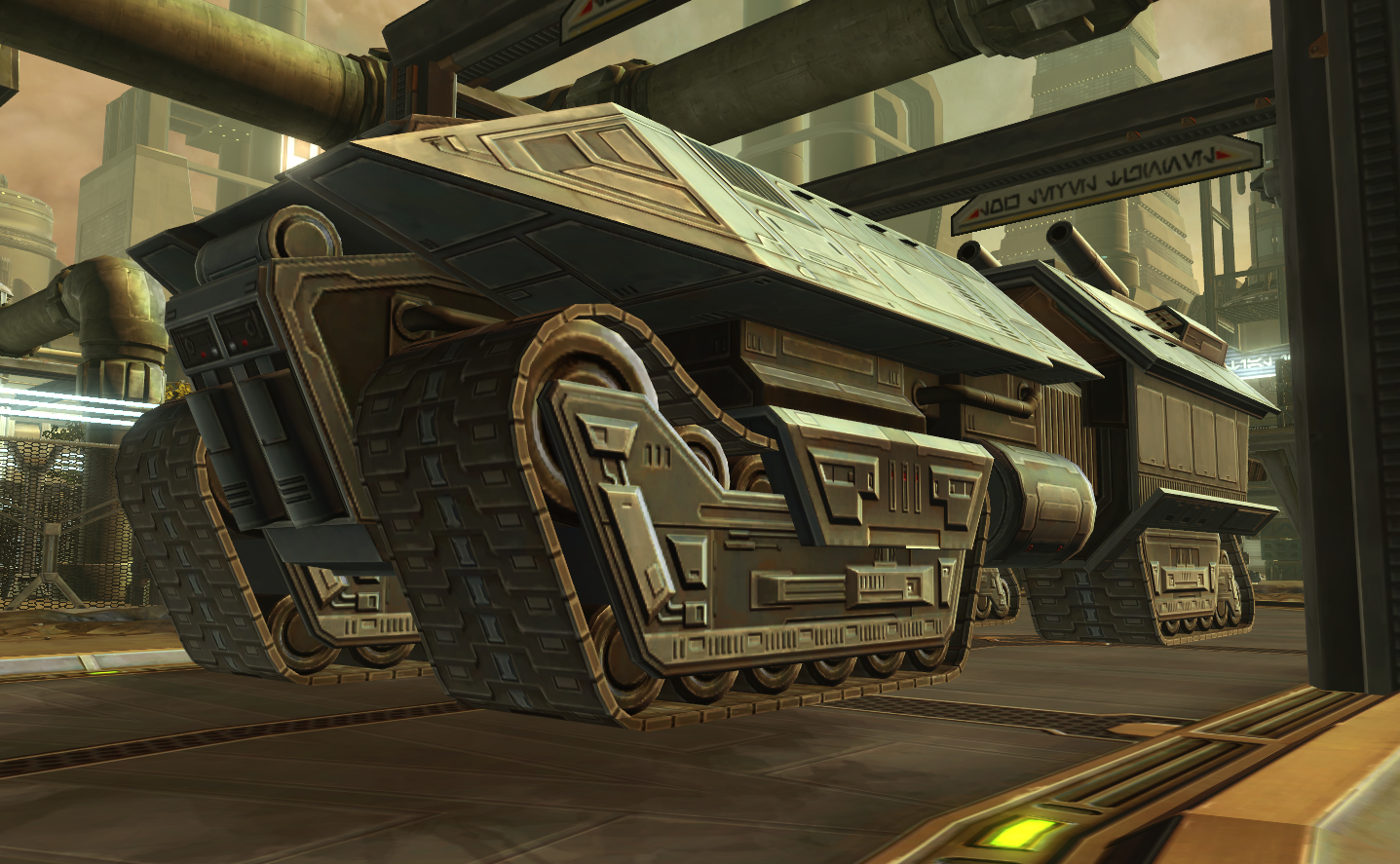 Imperial crawler tank appearance in Common Appearance