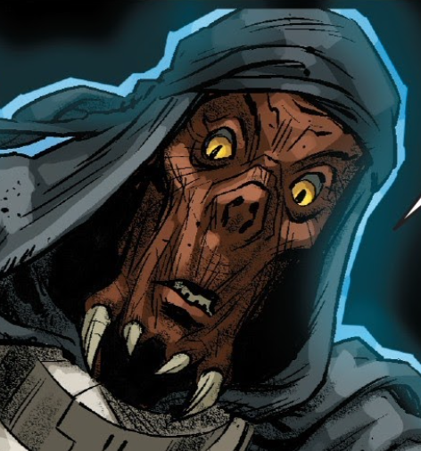 Grievous' face before being cybernetically enhanced