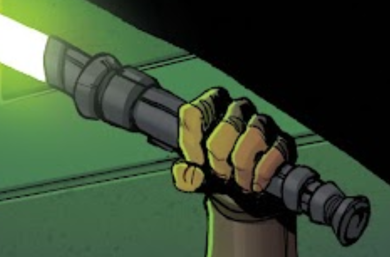 Maliq's lightsaber appearance in Common Appearance