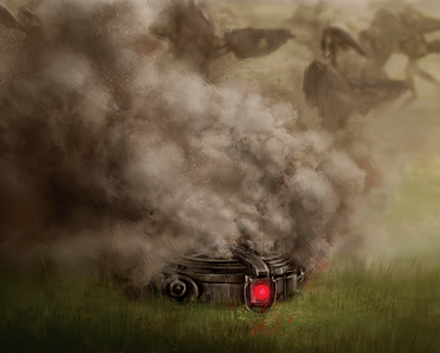 Smoke grenade appearance 