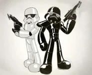 Stormtrooper and shadow trooper concept art for "T0-B1"[202]