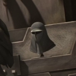 The helmet owned by Garnac during the Clone Wars.