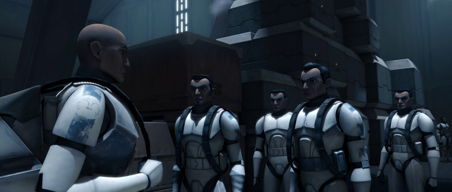 Infected clone troopers of Tango Company