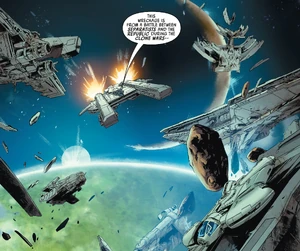 With the criminal underworld at war amidst the galactic struggle against the Empire, Valance had to navigate through fragments of his past while honoring the selfless acts of Nakano Lash, his mentor, and his savior, Han Solo.