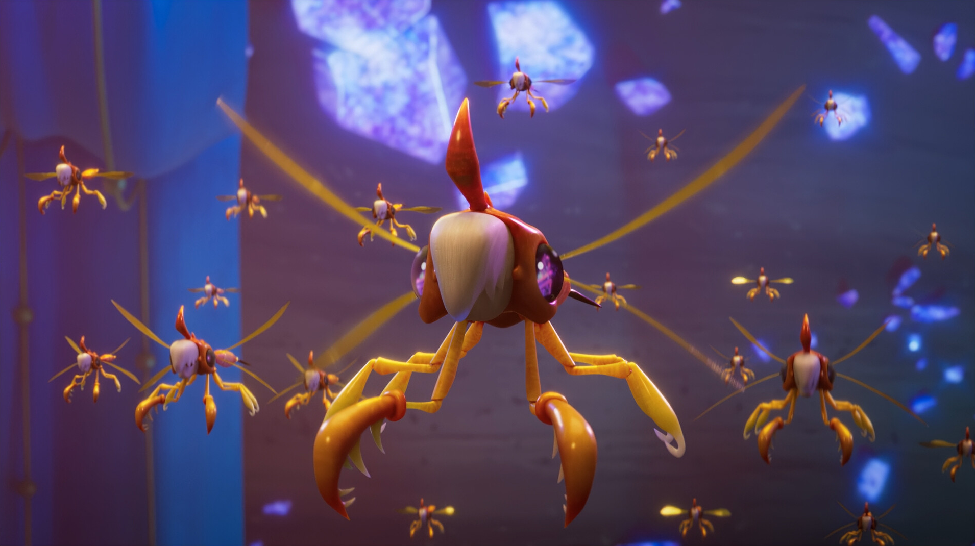 Armored amberfly appearance 
