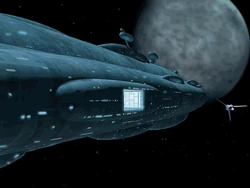 Het achterste deel van de Independence