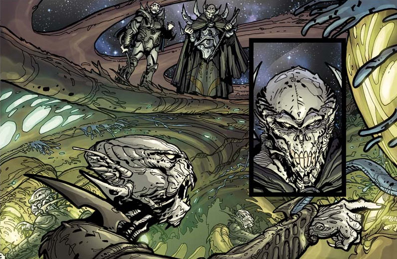 Yuuzhan Vong onboard their living ships