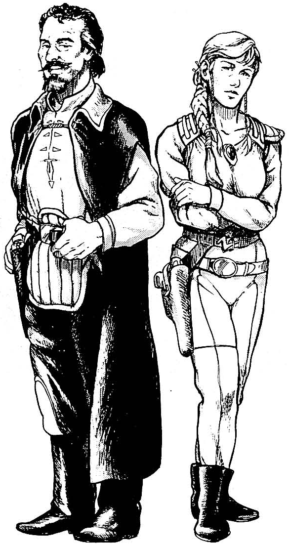 Karrde and his protégée, Mara Jade