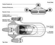 Landspidr X-34 schema