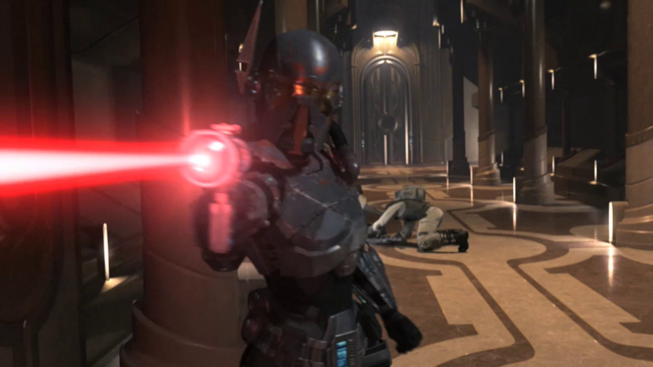 Shae Vizla infiltrates the Jedi Temple.