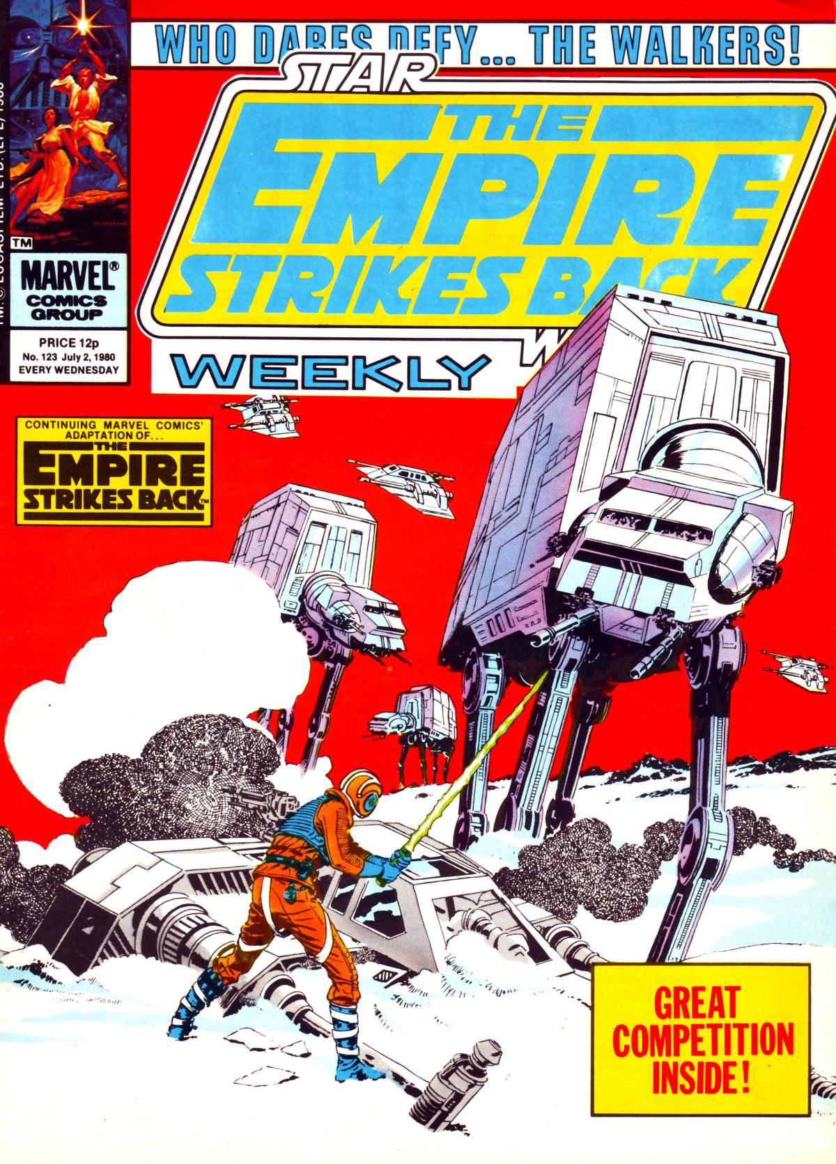 The Empire Strikes Back Weekly 123 appearance in Common Appearance