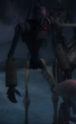 Unidentified junk droid