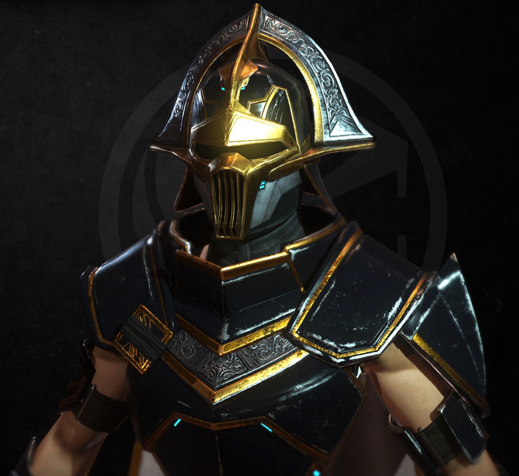 Vinn Atrius in his armor