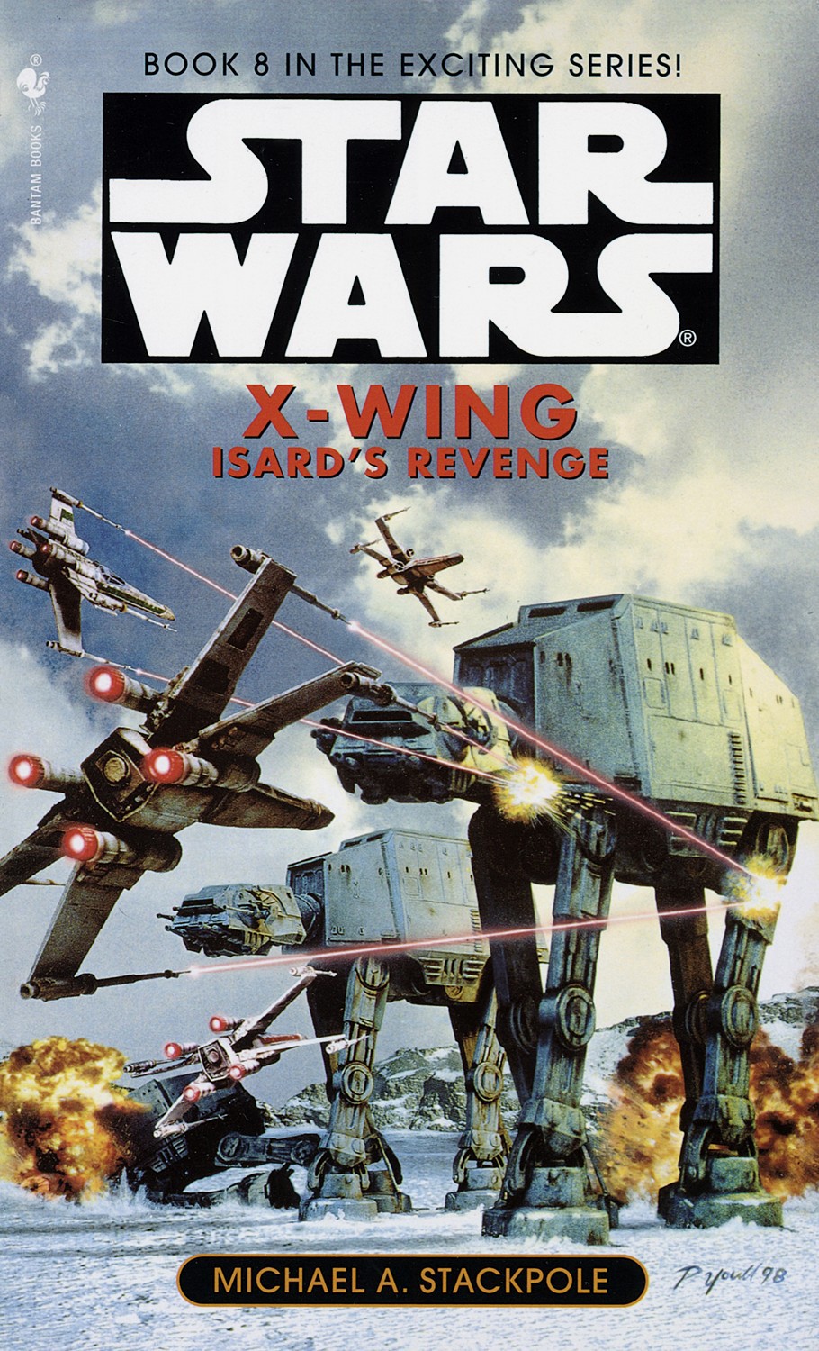 Paul Youll's cover for X-Wing: Isard's Revenge