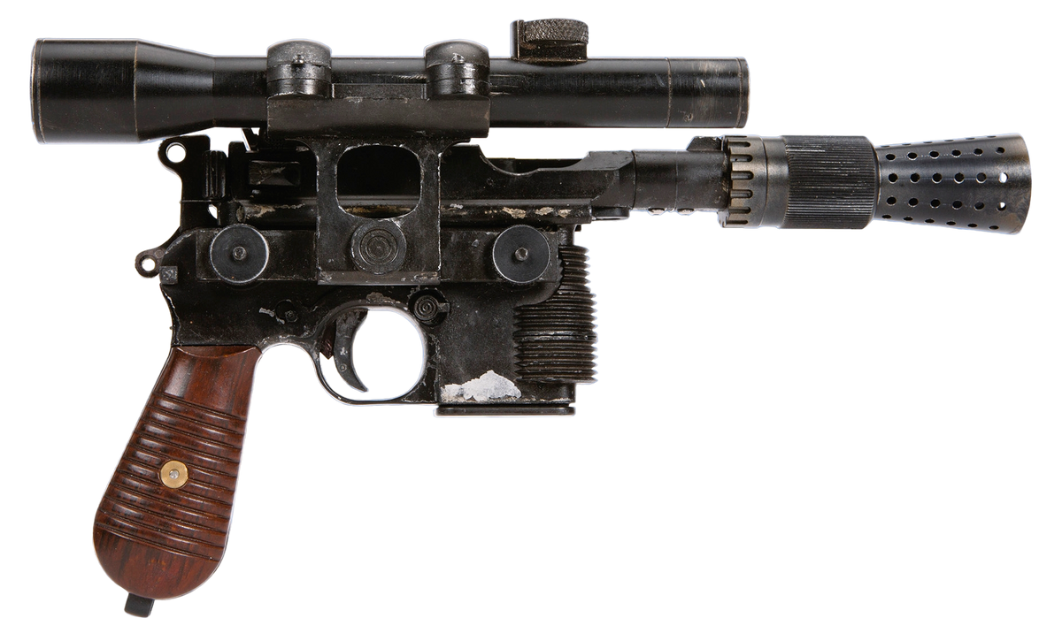 Hans Heavy Blaster Pistol Wookieepedia Fandom