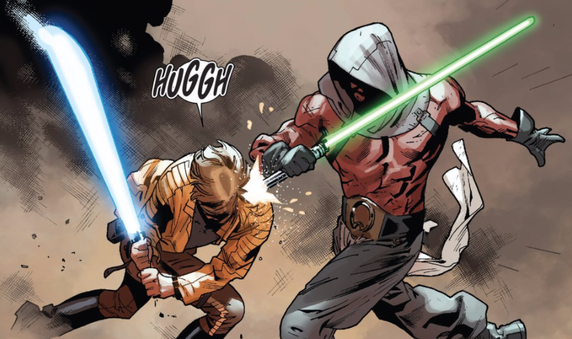 Kreel would go on to duel with Luke Skywalker multiple times