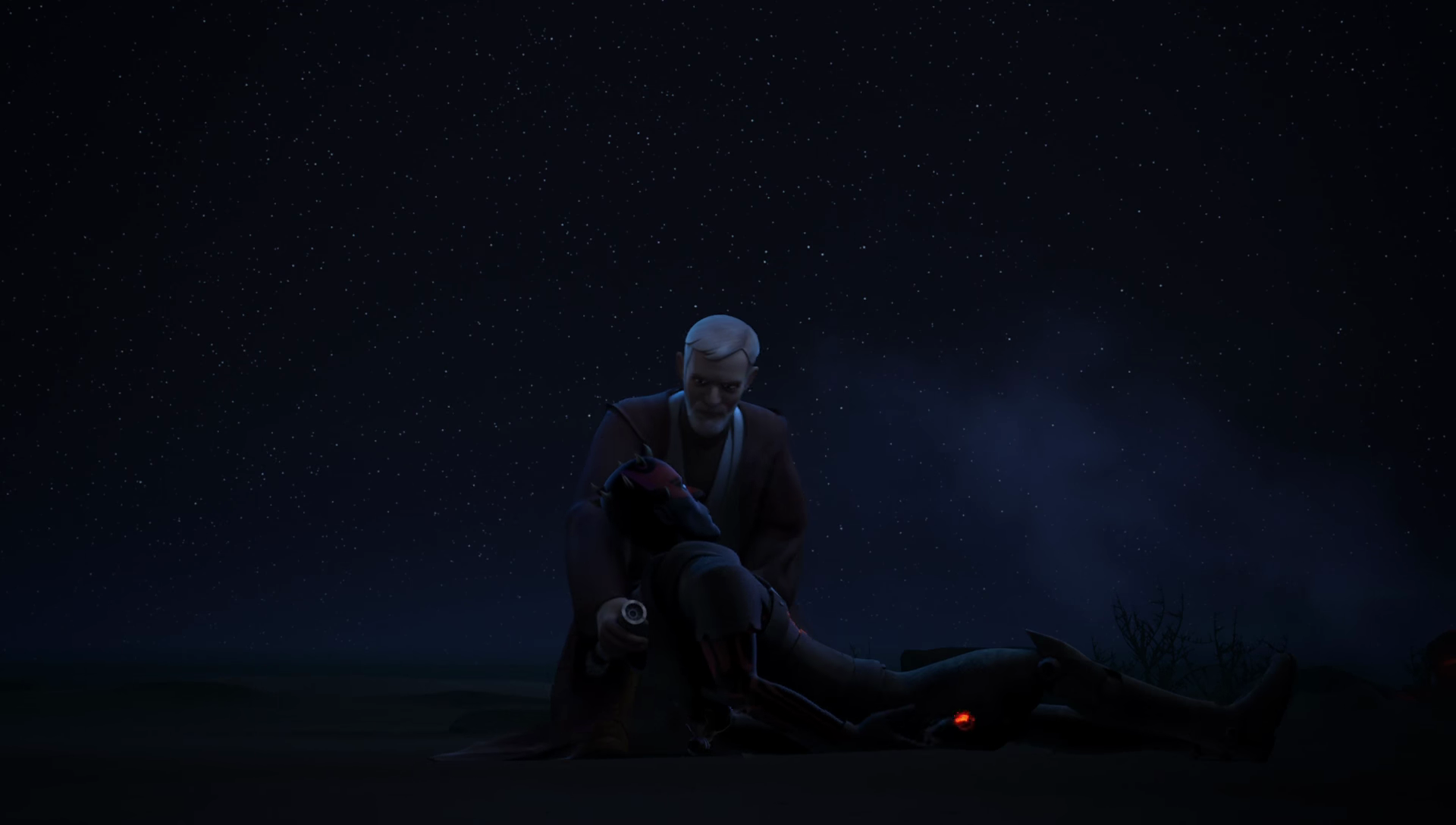 Maul was killed by Obi-Wan Kenobi, who believed that Vader's son, Luke Skywalker, was the Chosen One.