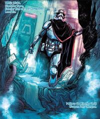 Phasma escapes from garbage compactor