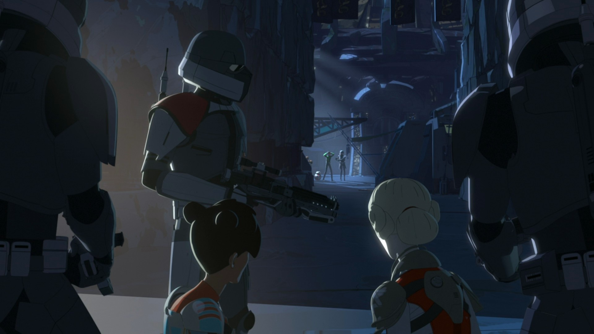 When Raith's raiders captured Kazuda Xiono, they moved to interrogate him about the Sith temple's relic.