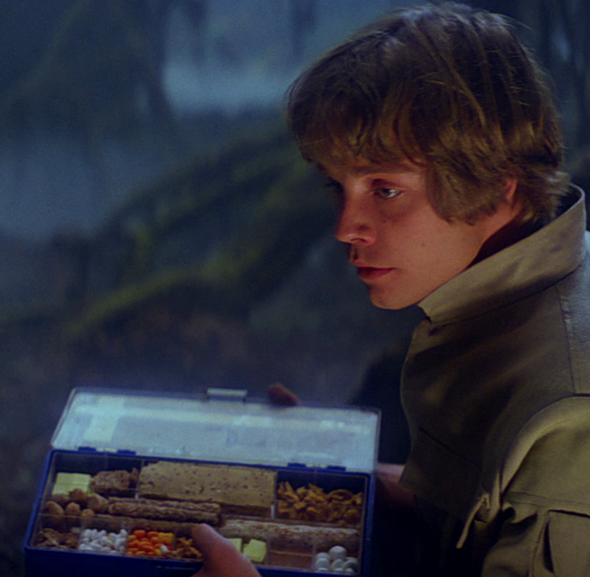 Luke Skywalker has grown despite eating food of this kind.