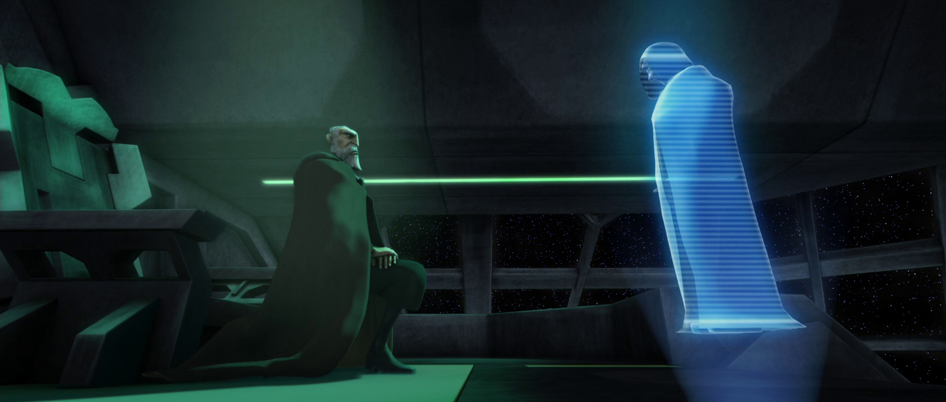 Sidious replaced Maul with Darth Tyranus, a former Jedi who turned to the dark side.