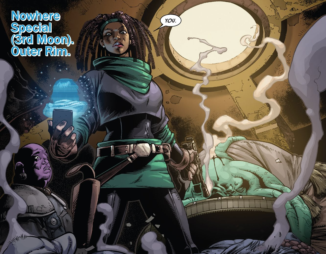 Starros is hired to rescue Aphra